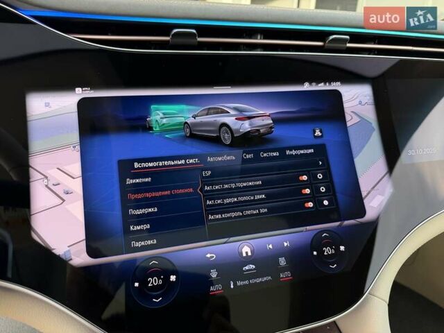 Серый Мерседес EQS, объемом двигателя 0 л и пробегом 1 тыс. км за 79900 $, фото 89 на Automoto.ua