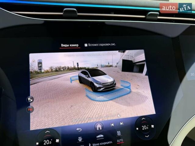 Серый Мерседес EQS, объемом двигателя 0 л и пробегом 1 тыс. км за 79900 $, фото 95 на Automoto.ua