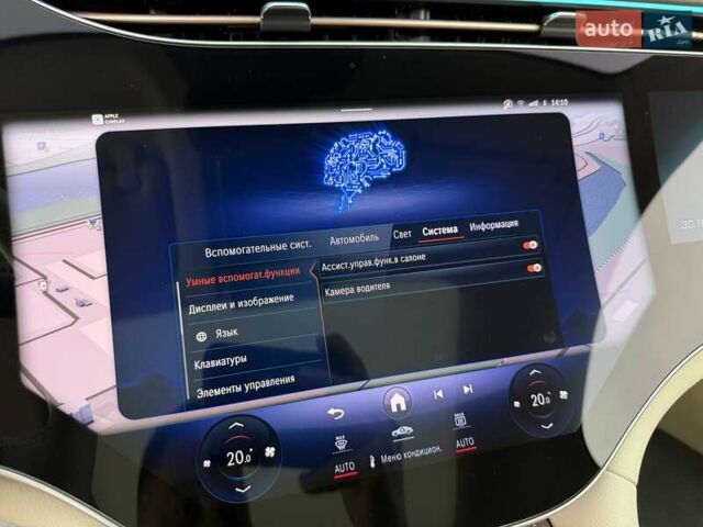 Серый Мерседес EQS, объемом двигателя 0 л и пробегом 1 тыс. км за 79900 $, фото 120 на Automoto.ua