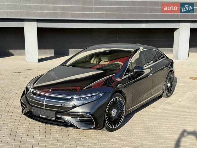 Серый Мерседес EQS, объемом двигателя 0 л и пробегом 1 тыс. км за 79900 $, фото 20 на Automoto.ua