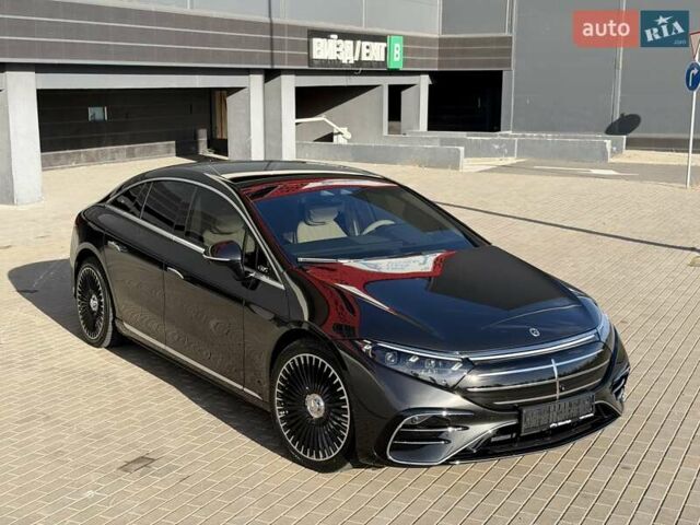 Серый Мерседес EQS, объемом двигателя 0 л и пробегом 1 тыс. км за 79900 $, фото 5 на Automoto.ua