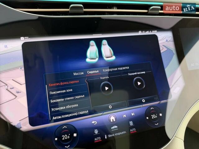 Серый Мерседес EQS, объемом двигателя 0 л и пробегом 1 тыс. км за 79900 $, фото 117 на Automoto.ua