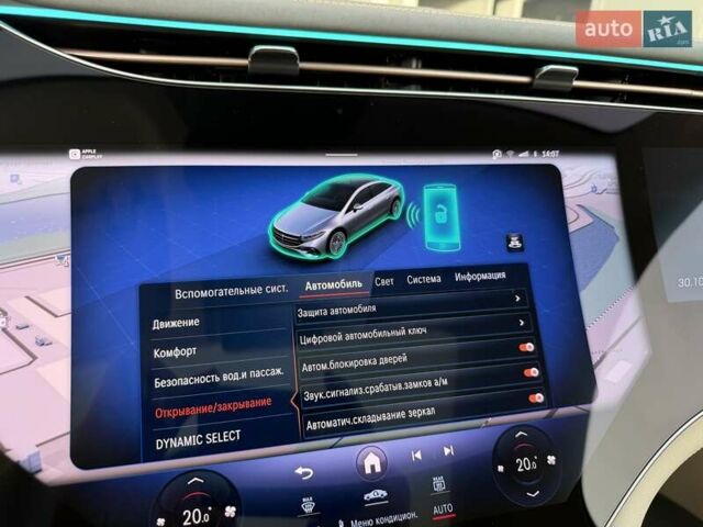 Серый Мерседес EQS, объемом двигателя 0 л и пробегом 1 тыс. км за 79900 $, фото 105 на Automoto.ua