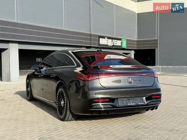Серый Мерседес EQS, объемом двигателя 0 л и пробегом 1 тыс. км за 79900 $, фото 55 на Automoto.ua