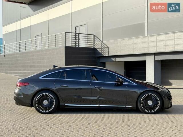 Серый Мерседес EQS, объемом двигателя 0 л и пробегом 1 тыс. км за 79900 $, фото 45 на Automoto.ua
