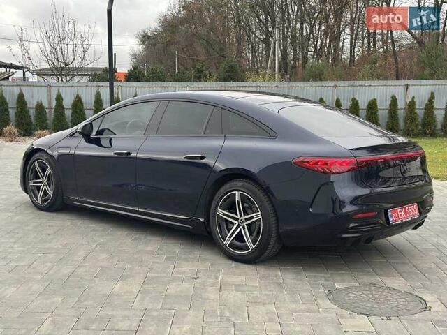 Синий Мерседес EQS, объемом двигателя 0 л и пробегом 44 тыс. км за 57999 $, фото 6 на Automoto.ua