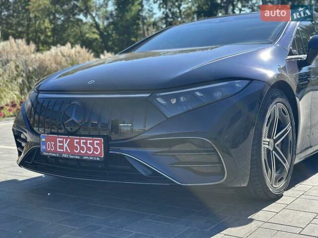 Синий Мерседес EQS, объемом двигателя 0 л и пробегом 41 тыс. км за 58999 $, фото 23 на Automoto.ua