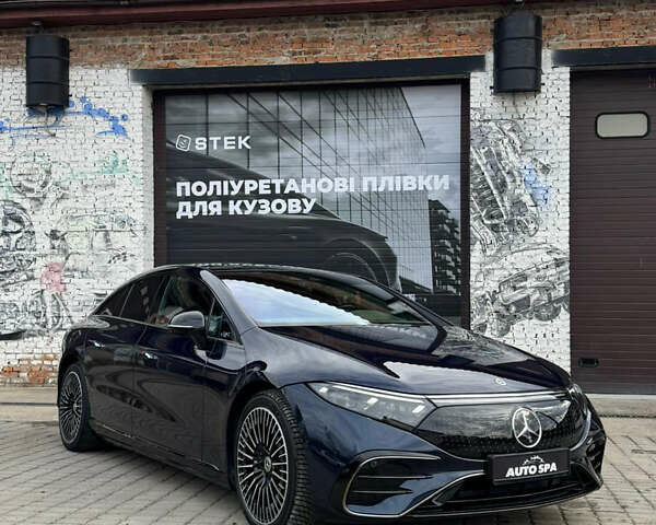 Синій Мерседес EQS, об'ємом двигуна 0 л та пробігом 64 тис. км за 68700 $, фото 10 на Automoto.ua