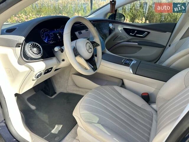 Синий Мерседес EQS, объемом двигателя 0 л и пробегом 44 тыс. км за 57999 $, фото 55 на Automoto.ua