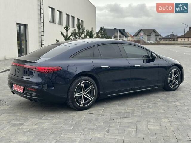 Синий Мерседес EQS, объемом двигателя 0 л и пробегом 44 тыс. км за 57999 $, фото 15 на Automoto.ua