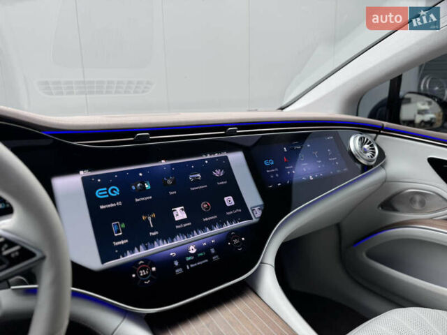 Синий Мерседес EQS, объемом двигателя 0 л и пробегом 49 тыс. км за 67000 $, фото 22 на Automoto.ua