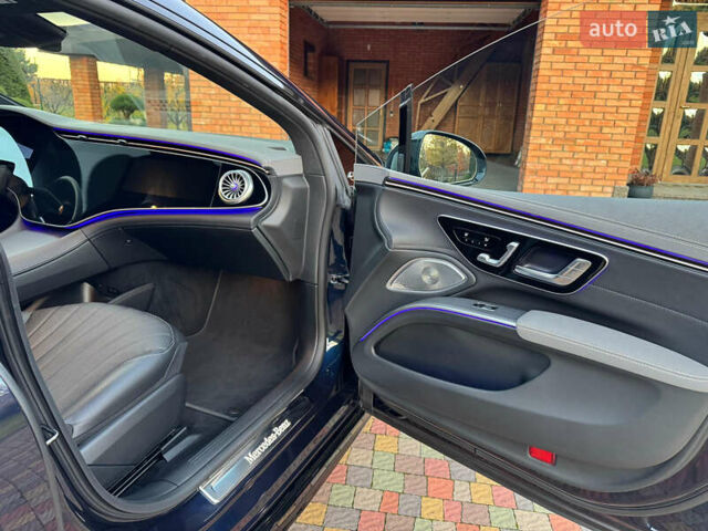 Синій Мерседес EQS, об'ємом двигуна 0 л та пробігом 64 тис. км за 68700 $, фото 6 на Automoto.ua