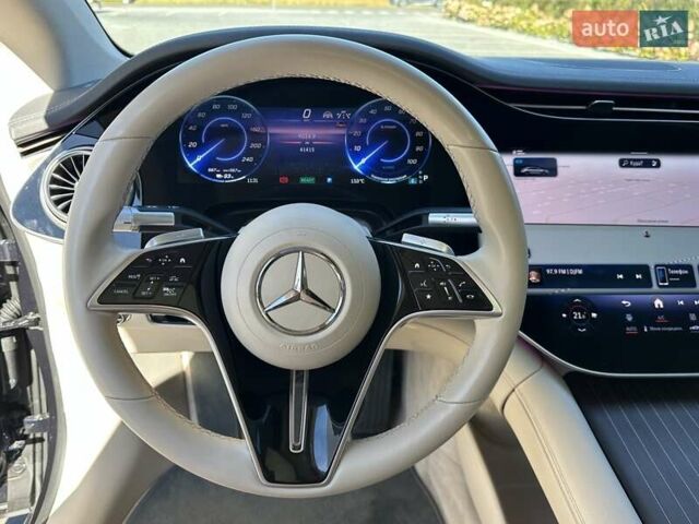 Синий Мерседес EQS, объемом двигателя 0 л и пробегом 44 тыс. км за 57999 $, фото 41 на Automoto.ua