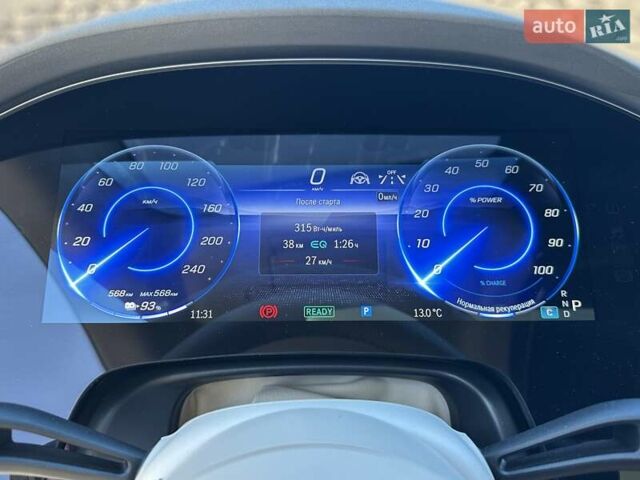 Синий Мерседес EQS, объемом двигателя 0 л и пробегом 44 тыс. км за 57999 $, фото 35 на Automoto.ua