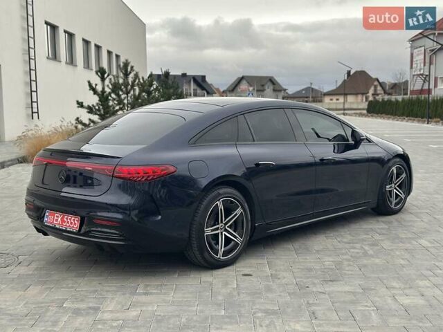 Синий Мерседес EQS, объемом двигателя 0 л и пробегом 44 тыс. км за 57999 $, фото 14 на Automoto.ua