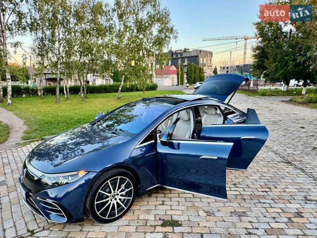 Синій Мерседес EQS, об'ємом двигуна 0 л та пробігом 19 тис. км за 89000 $, фото 38 на Automoto.ua