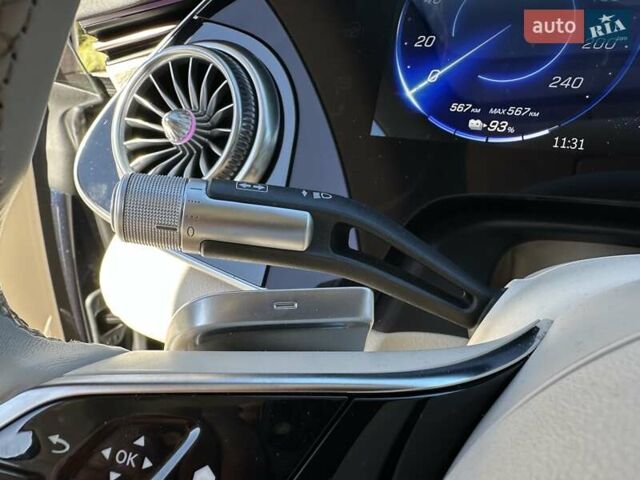 Синий Мерседес EQS, объемом двигателя 0 л и пробегом 44 тыс. км за 57999 $, фото 39 на Automoto.ua