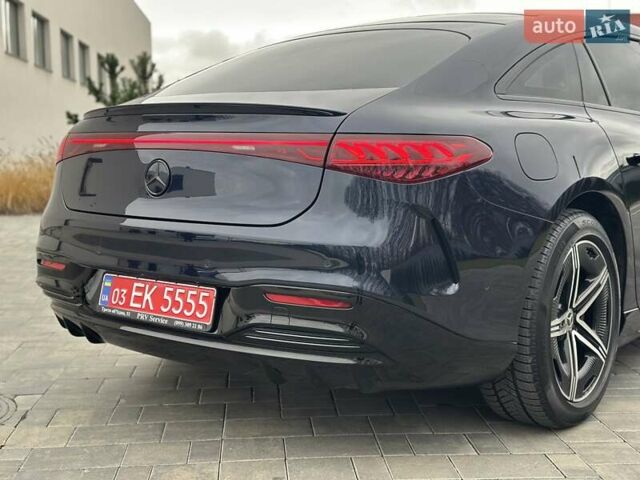 Синий Мерседес EQS, объемом двигателя 0 л и пробегом 44 тыс. км за 57999 $, фото 12 на Automoto.ua
