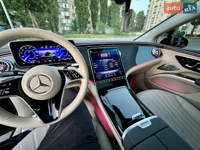 Синий Мерседес EQS, объемом двигателя 0 л и пробегом 19 тыс. км за 51000 $, фото 15 на Automoto.ua