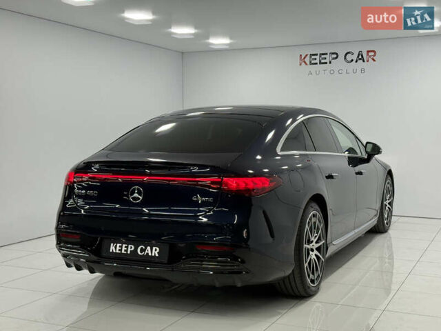 Синий Мерседес EQS, объемом двигателя 0 л и пробегом 32 тыс. км за 59900 $, фото 7 на Automoto.ua