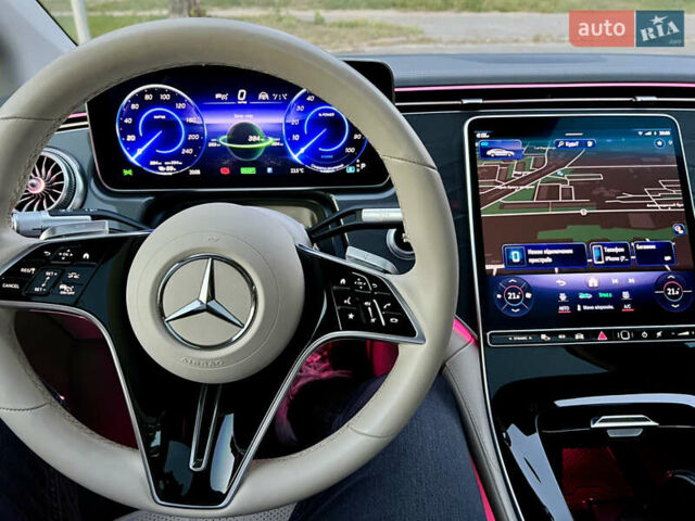 Синий Мерседес EQS, объемом двигателя 0 л и пробегом 19 тыс. км за 51000 $, фото 18 на Automoto.ua