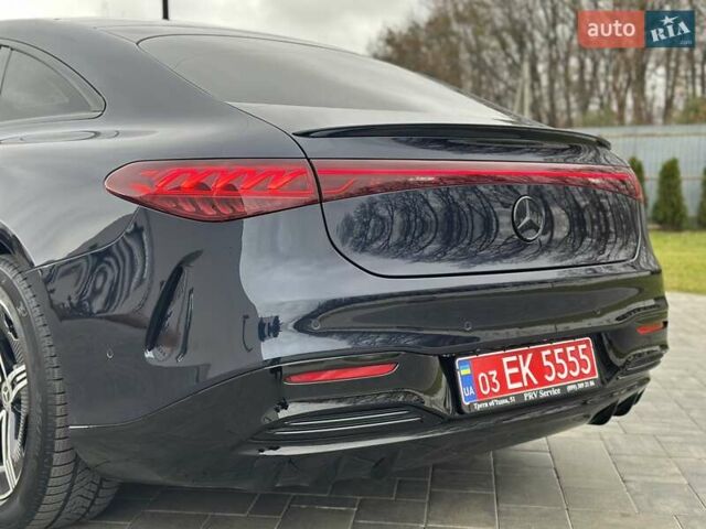 Синий Мерседес EQS, объемом двигателя 0 л и пробегом 44 тыс. км за 57999 $, фото 9 на Automoto.ua