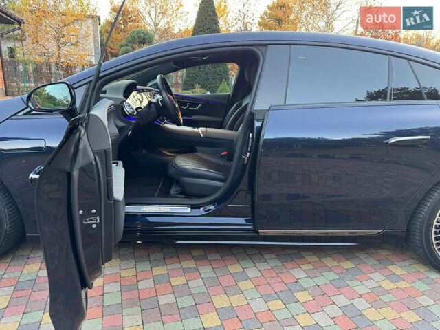 Синій Мерседес EQS, об'ємом двигуна 0 л та пробігом 64 тис. км за 68700 $, фото 12 на Automoto.ua