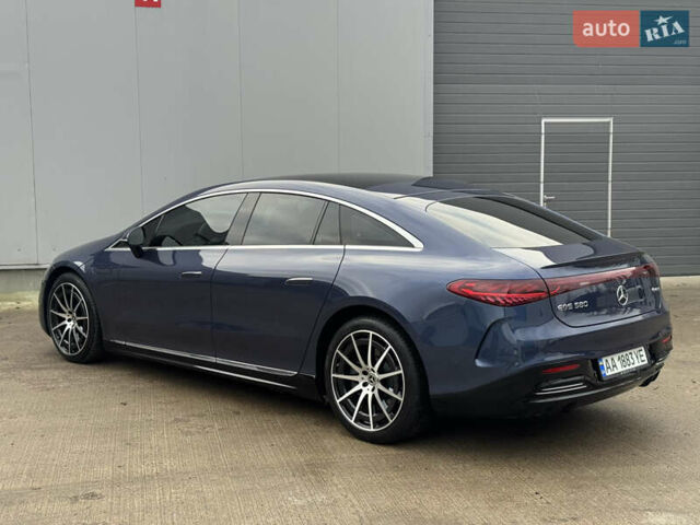 Синий Мерседес EQS, объемом двигателя 0 л и пробегом 49 тыс. км за 67000 $, фото 13 на Automoto.ua