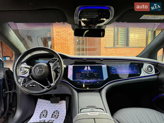 Синій Мерседес EQS, об'ємом двигуна 0 л та пробігом 64 тис. км за 68700 $, фото 16 на Automoto.ua