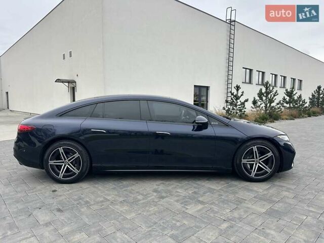 Синий Мерседес EQS, объемом двигателя 0 л и пробегом 44 тыс. км за 57999 $, фото 16 на Automoto.ua