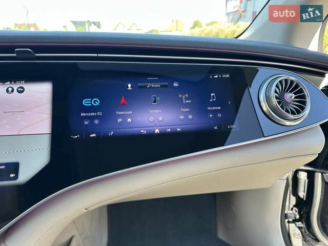 Синий Мерседес EQS, объемом двигателя 0 л и пробегом 44 тыс. км за 57999 $, фото 52 на Automoto.ua