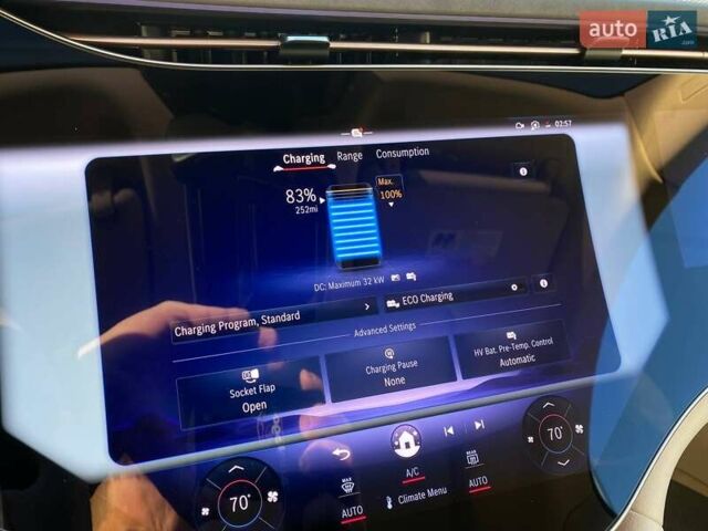 Синий Мерседес EQS, объемом двигателя 0 л и пробегом 7 тыс. км за 59400 $, фото 17 на Automoto.ua