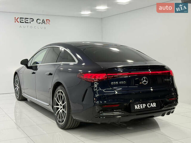 Синий Мерседес EQS, объемом двигателя 0 л и пробегом 32 тыс. км за 59900 $, фото 6 на Automoto.ua