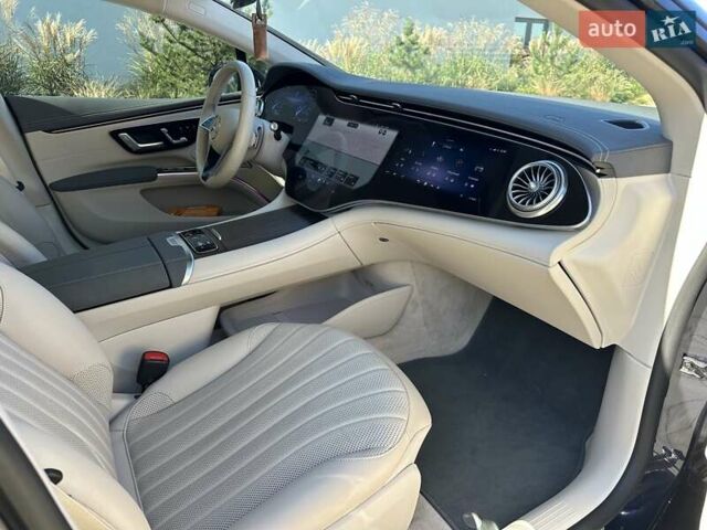 Синий Мерседес EQS, объемом двигателя 0 л и пробегом 44 тыс. км за 57999 $, фото 69 на Automoto.ua