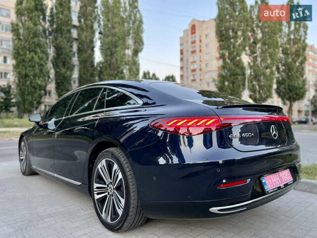 Синий Мерседес EQS, объемом двигателя 0 л и пробегом 19 тыс. км за 51000 $, фото 25 на Automoto.ua