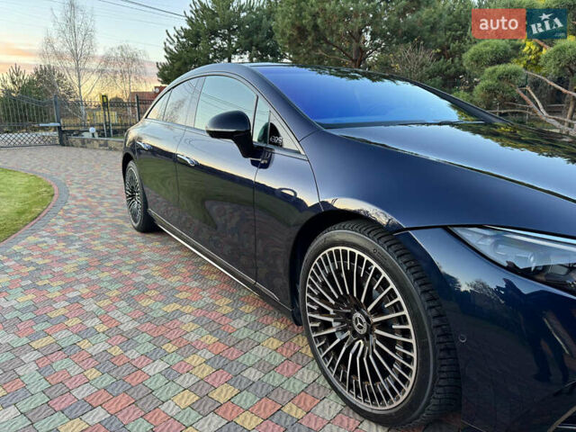 Синій Мерседес EQS, об'ємом двигуна 0 л та пробігом 64 тис. км за 68700 $, фото 4 на Automoto.ua