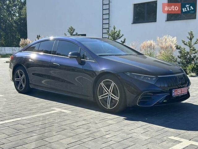 Синий Мерседес EQS, объемом двигателя 0 л и пробегом 41 тыс. км за 58999 $, фото 18 на Automoto.ua