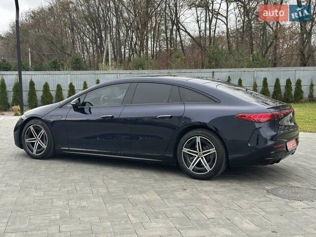 Синий Мерседес EQS, объемом двигателя 0 л и пробегом 44 тыс. км за 57999 $, фото 5 на Automoto.ua