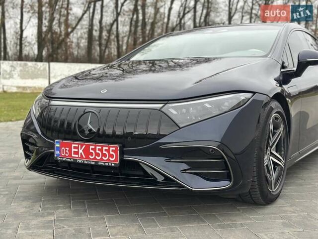 Синий Мерседес EQS, объемом двигателя 0 л и пробегом 44 тыс. км за 57999 $, фото 23 на Automoto.ua