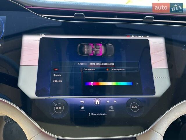 Синий Мерседес EQS, объемом двигателя 0 л и пробегом 44 тыс. км за 57999 $, фото 44 на Automoto.ua