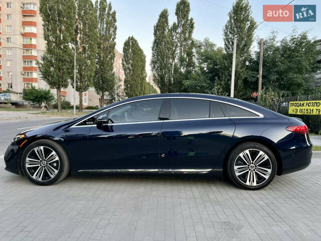 Синий Мерседес EQS, объемом двигателя 0 л и пробегом 19 тыс. км за 51000 $, фото 7 на Automoto.ua