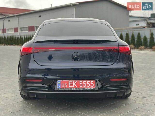 Синий Мерседес EQS, объемом двигателя 0 л и пробегом 44 тыс. км за 57999 $, фото 10 на Automoto.ua