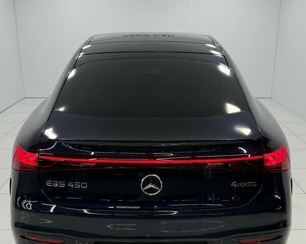 Синий Мерседес EQS, объемом двигателя 0 л и пробегом 32 тыс. км за 59900 $, фото 8 на Automoto.ua