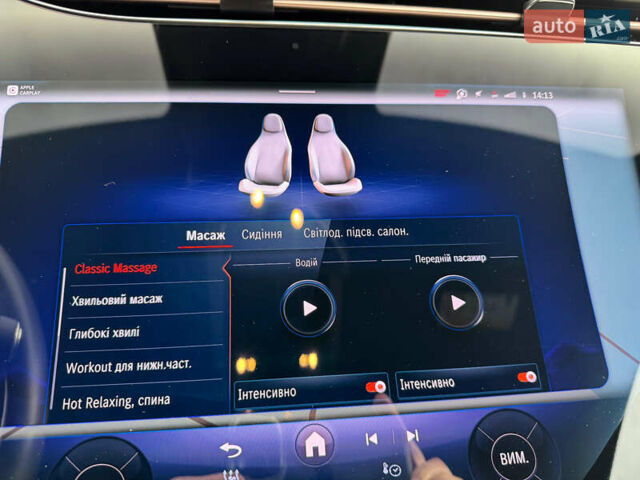 Синій Мерседес EQS, об'ємом двигуна 0 л та пробігом 64 тис. км за 68700 $, фото 17 на Automoto.ua