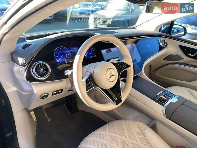 Синий Мерседес EQS, объемом двигателя 0 л и пробегом 7 тыс. км за 59400 $, фото 9 на Automoto.ua