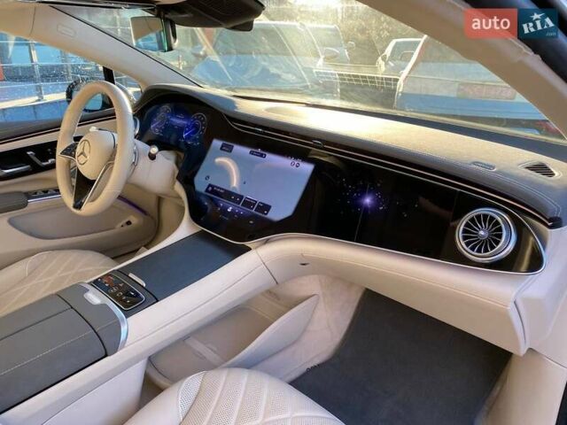 Синий Мерседес EQS, объемом двигателя 0 л и пробегом 7 тыс. км за 59400 $, фото 7 на Automoto.ua