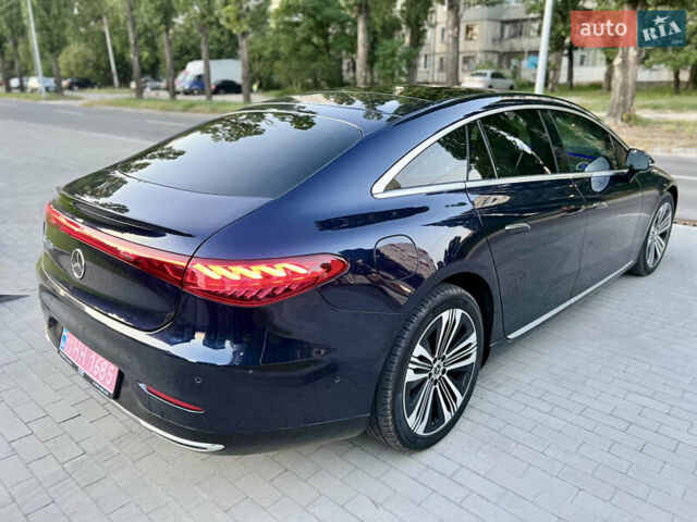 Синий Мерседес EQS, объемом двигателя 0 л и пробегом 19 тыс. км за 51000 $, фото 5 на Automoto.ua