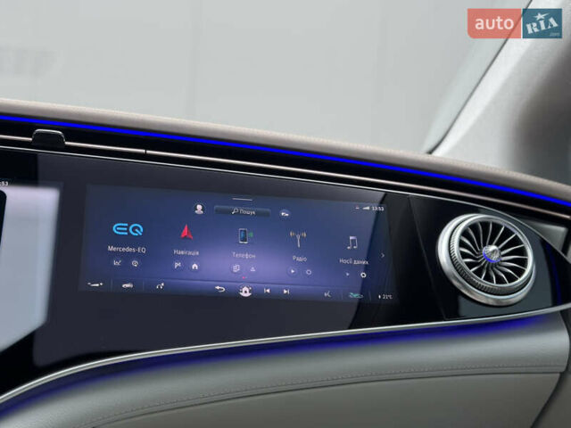 Синий Мерседес EQS, объемом двигателя 0 л и пробегом 49 тыс. км за 67000 $, фото 28 на Automoto.ua