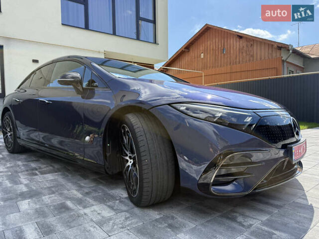 Синій Мерседес EQS, об'ємом двигуна 0 л та пробігом 40 тис. км за 64999 $, фото 14 на Automoto.ua