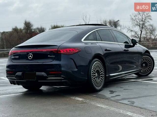 Синий Мерседес EQS, объемом двигателя 0 л и пробегом 19 тыс. км за 79990 $, фото 16 на Automoto.ua